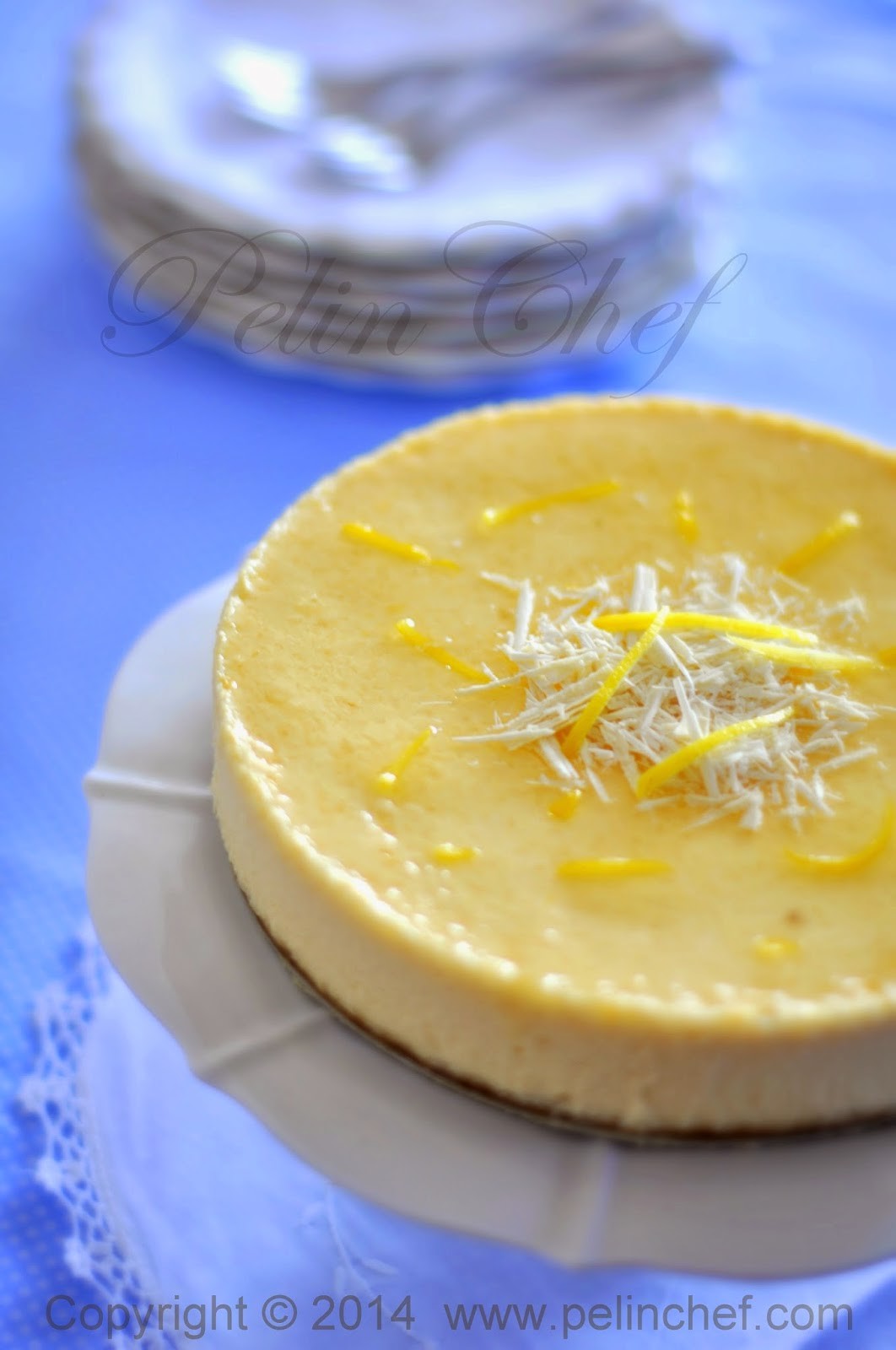 Beyaz Çikolatalı Limonlu Cheesecake