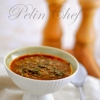Pazılı Yeşil Mercimek Çorbası
