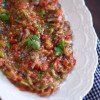 soğanlı patlıcan salatası