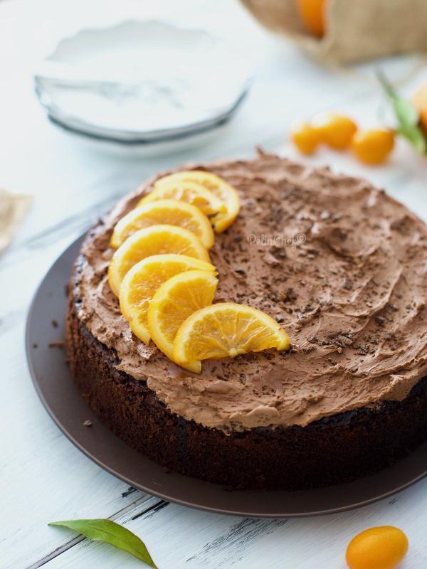 Çikolata Kremalı Portakallı Kek PelinChef